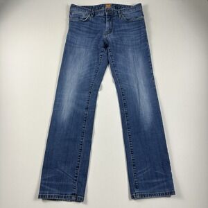 Boss Hugo Boss Jeans Orange Label Straight Leg Regular Fit Blue Denim Mens 32x32